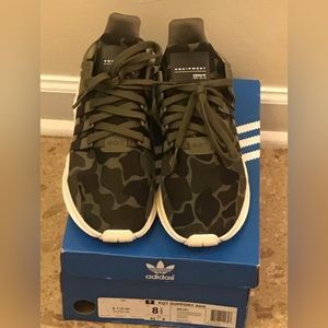 adidas EQT Support ADV Camo Olive size 8.5